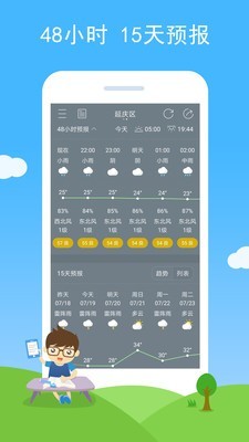 七彩天气 语音播报版手机软件app截图