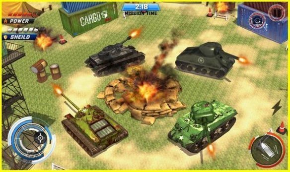 极端坦克战争手游app截图