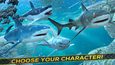 鲨鳄大战模拟手游app截图