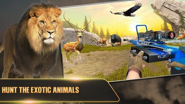 非常野生猎鹿模拟器手游app截图