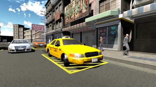 现代出租车接送模拟手游app截图