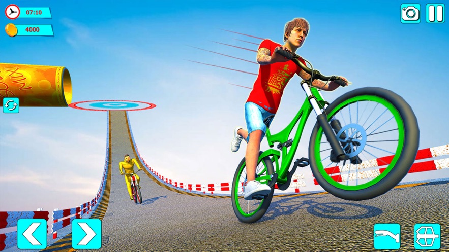 BMX自行车超级坡道手游app截图
