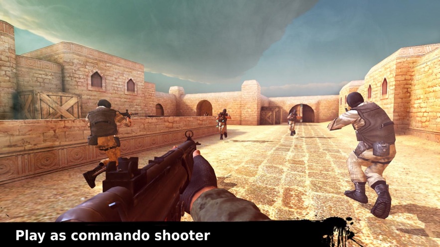 FPS突击队射击战争3D手游app截图