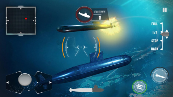 海军潜艇战区 中文版手游app截图