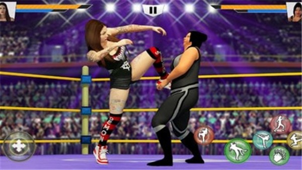 美女摔跤模拟器 最新版手游app截图
