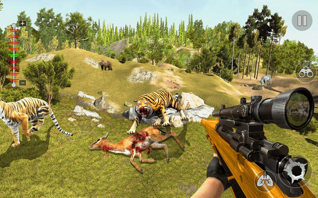 荒野狩猎狙击手3D手游app截图