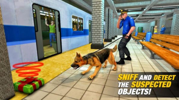 警犬执勤模拟器手游app截图