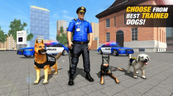 警犬执勤模拟器手游app截图