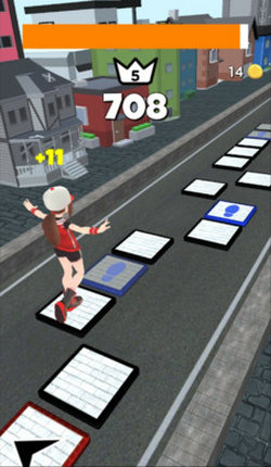 跳跃女高中生 最新版手游app截图