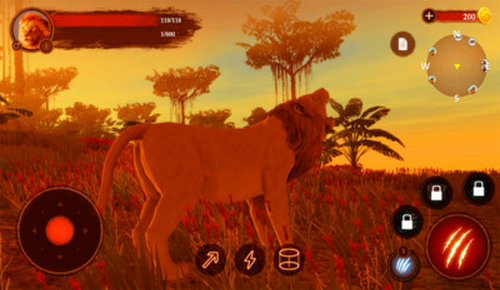 狮子王模拟器 无限升等级版手游app截图