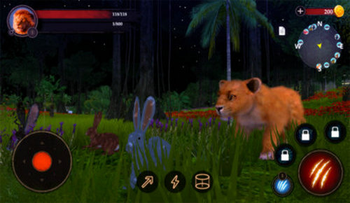 狮子王模拟器 无限升等级版手游app截图
