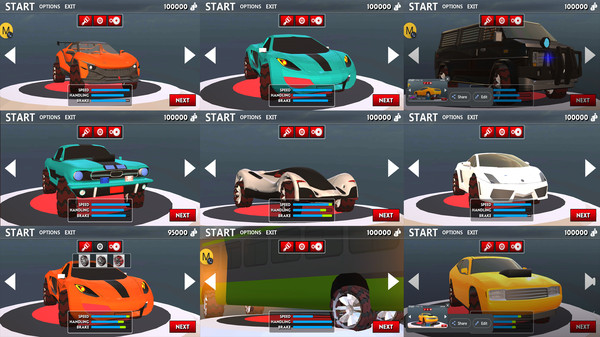 高速赛车3D手游app截图