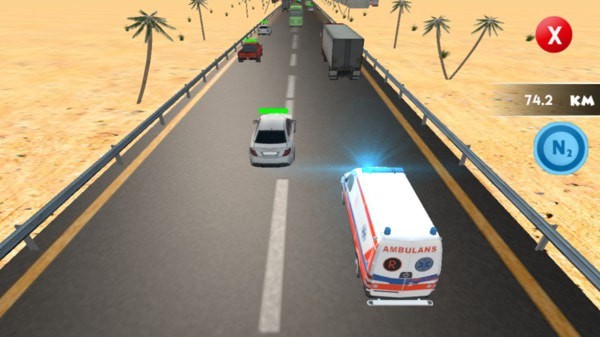 极速救护车模拟器手游app截图