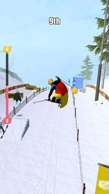 极限滑雪竞赛3D 最新版手游app截图
