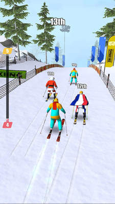 极限滑雪竞赛3D 最新版手游app截图