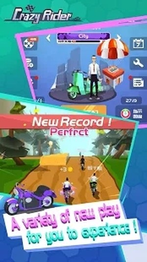 狂热骑手 最新版手游app截图