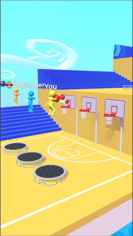 飞跃灌篮3D 最新版手游app截图