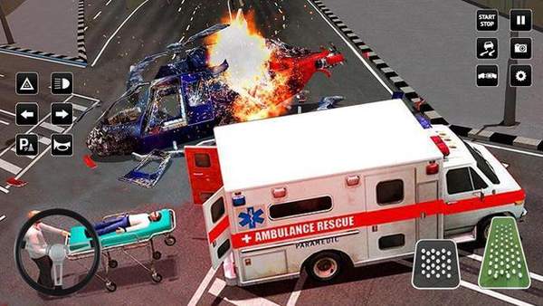 3D救生员救援车 免费版手游app截图