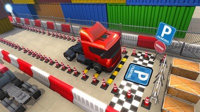 城市卡车停车模拟器手游app截图