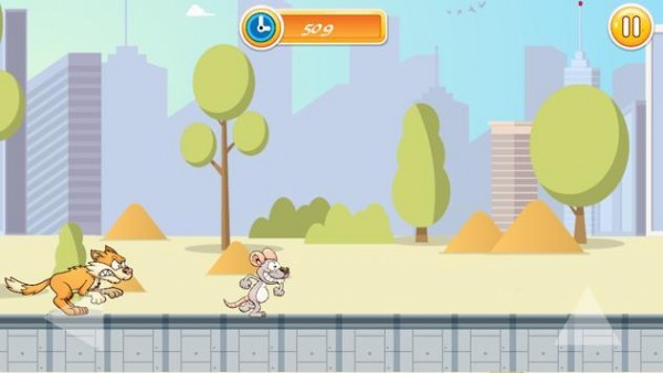 老鼠奔跑和跳跃手游app截图