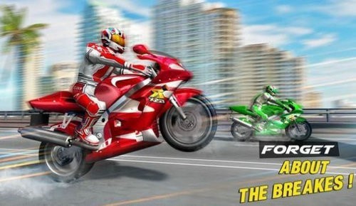 涡轮摩托赛车交通骑手 最新版手游app截图