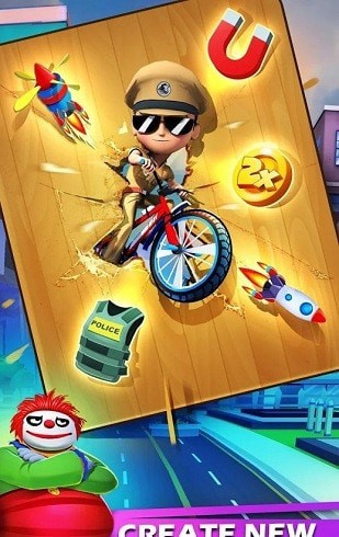 小辛格姆自行车赛手游app截图
