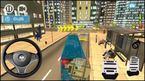 大城市巴士模拟器手游app截图