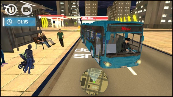 大城市巴士模拟器 最新版手游app截图