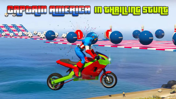 超级英雄摩托车手游app截图