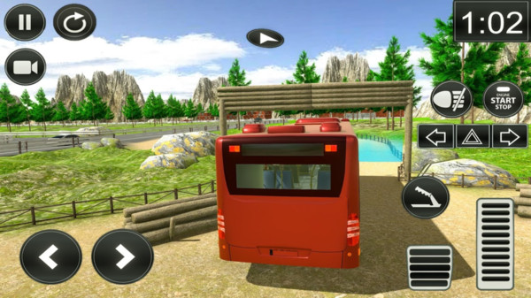 农村巴士驾驶模拟器 模拟器手游app截图
