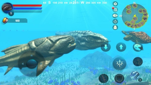 鲨鱼恐龙模拟器手游app截图