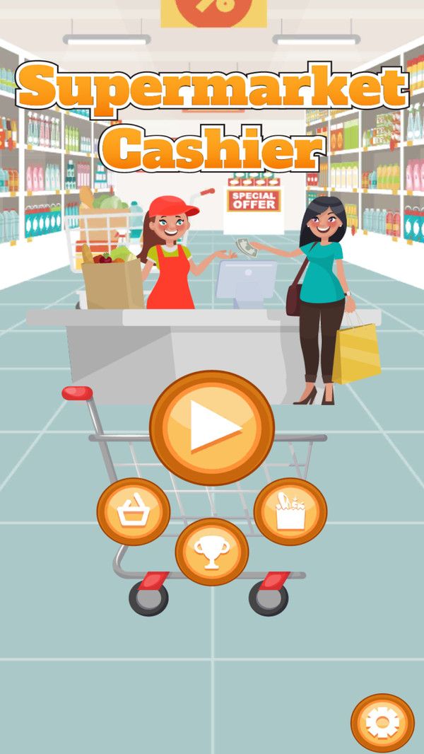 超市收银员模拟 手机版手游app截图