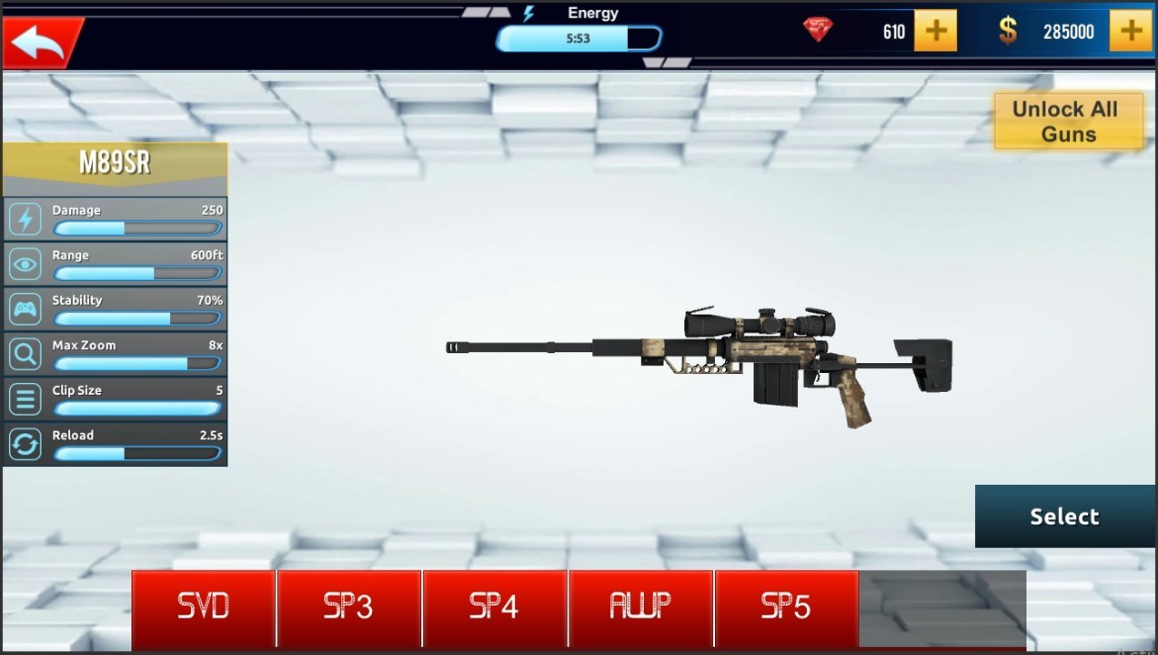 狙击手3D城市救星 最新版手游app截图