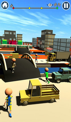 公路冲刺趣味赛3D手游app截图