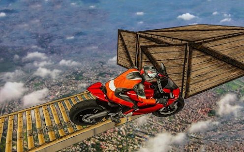 摩托车空中赛道3D 最新安卓版手游app截图