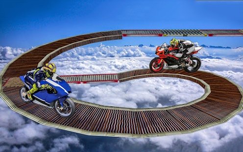 摩托车空中赛道3D 最新安卓版手游app截图