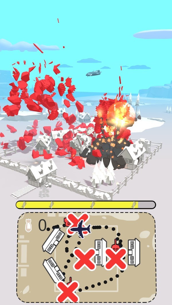 飞行轰炸模拟手游app截图