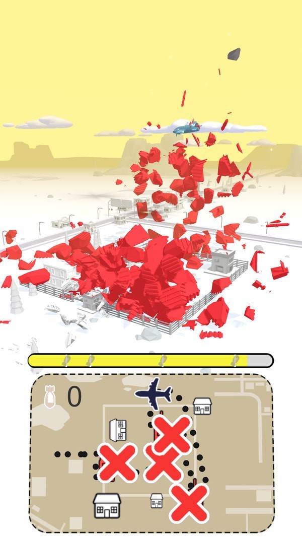 飞行轰炸模拟手游app截图