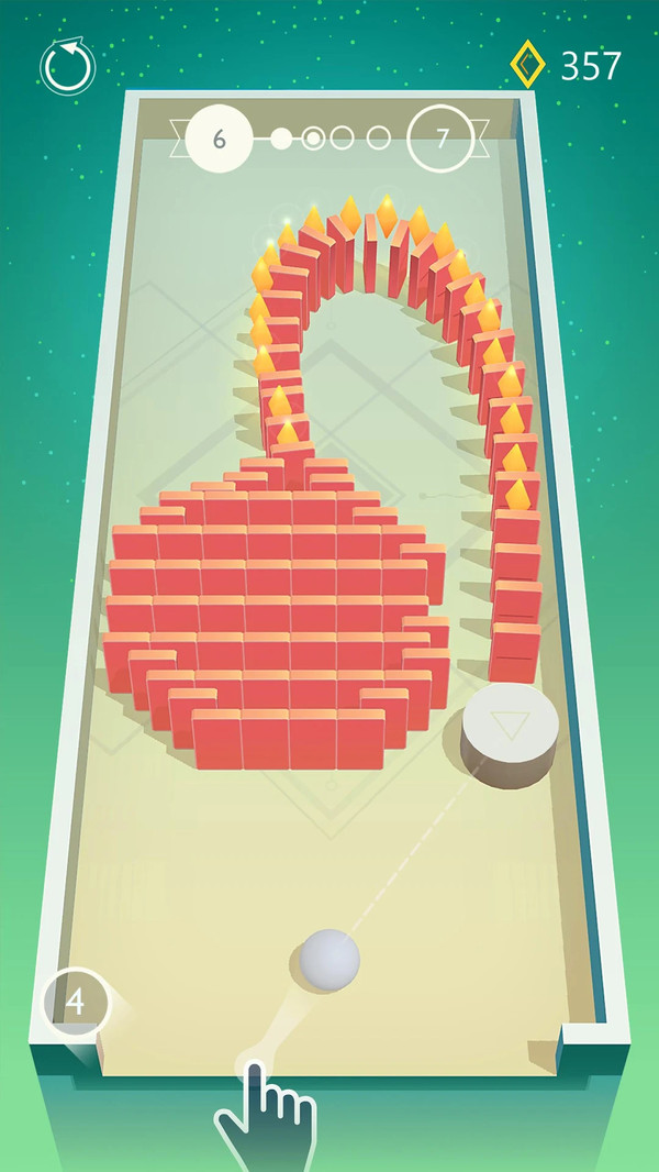 多米诺粉碎 手机版手游app截图