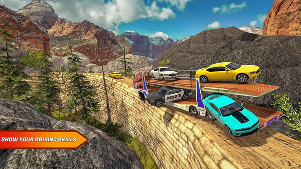 越野拖车停车模拟 最新2021版手游app截图
