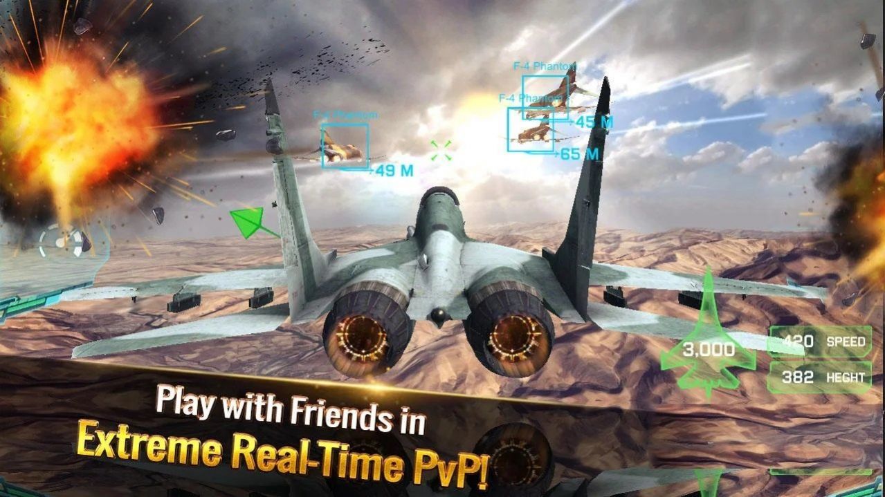 王牌战斗机空战 最新版手游app截图
