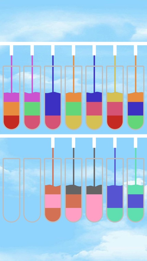 水排序拼图 手机版手游app截图
