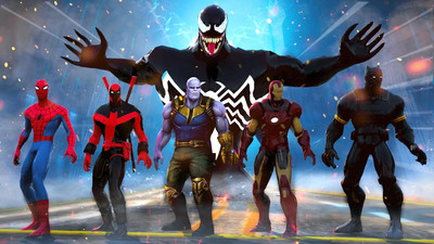 超级英雄：毒液大战蜘蛛侠 最新版手游app截图
