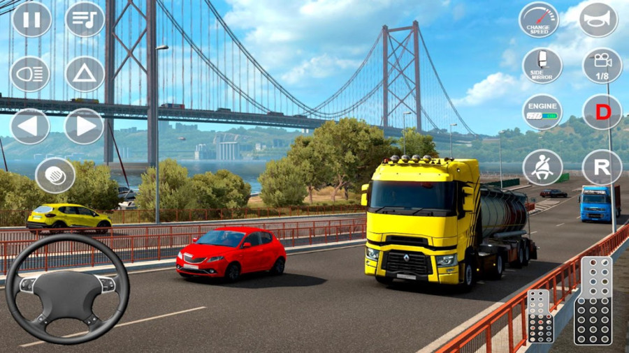 欧洲油轮运输模拟器 手游版手游app截图