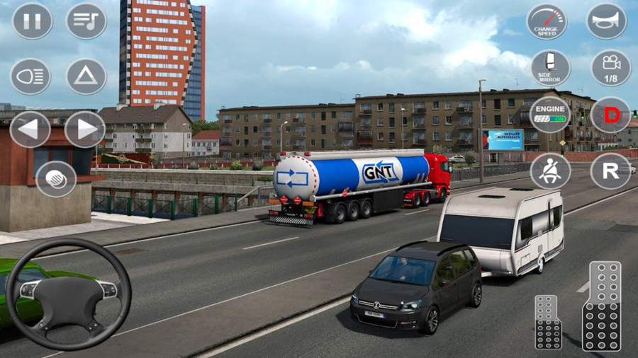 欧洲油轮运输模拟器 手游版手游app截图