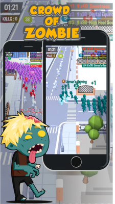 拥挤城市僵尸大作战 最新安卓版手游app截图