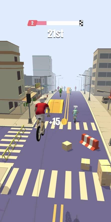 自行车冲刺赛 手机版手游app截图