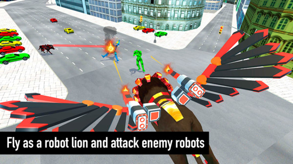 飞狮机器人战斗 手机版手游app截图