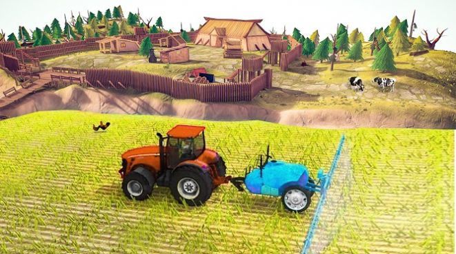 越野拖拉机耕作2021 最新版手游app截图
