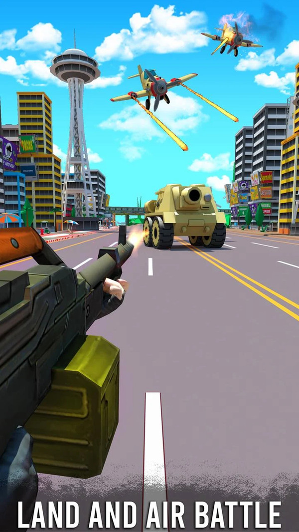 公路射击3D 最新版手游app截图